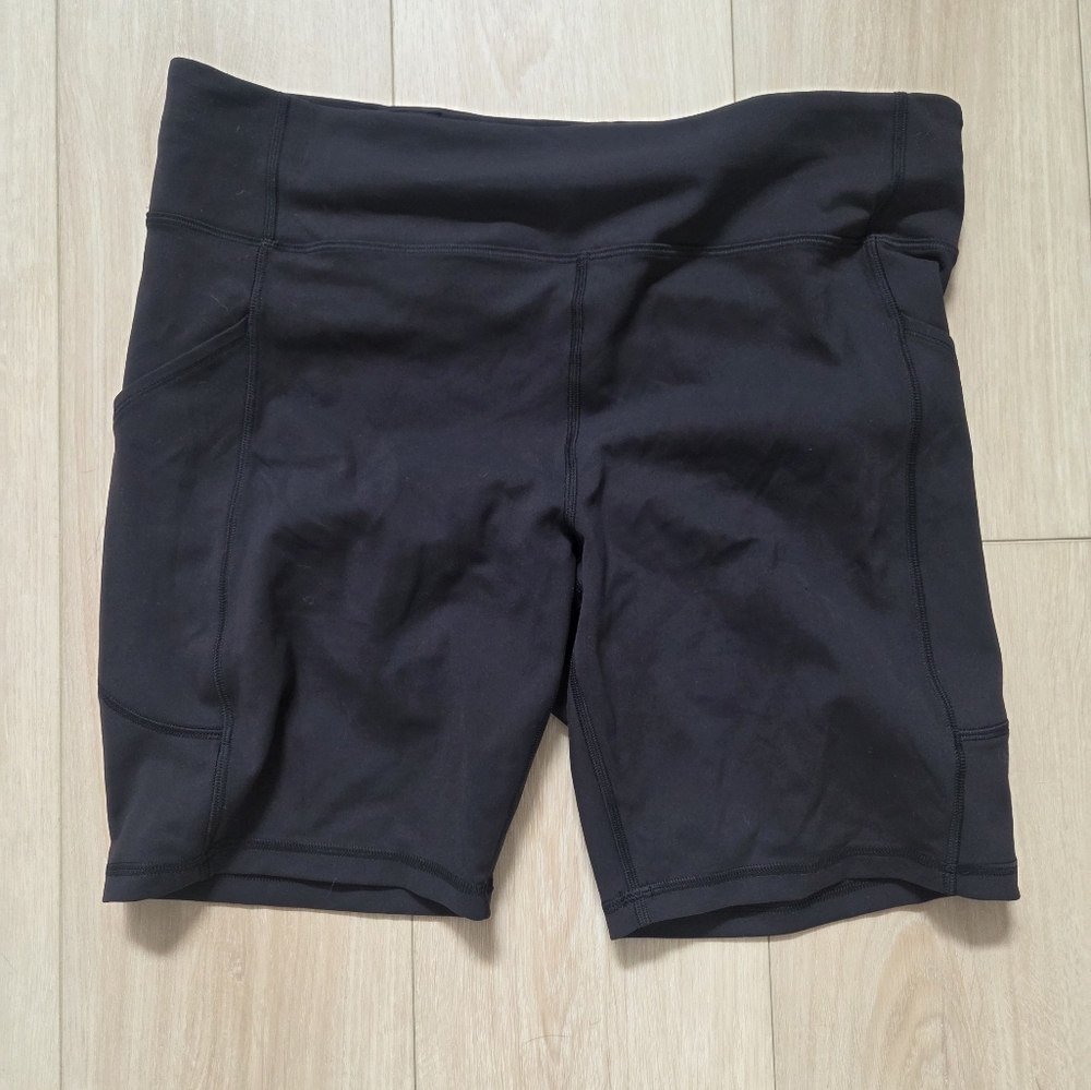 lululemon athletica Black Athletic Shorts